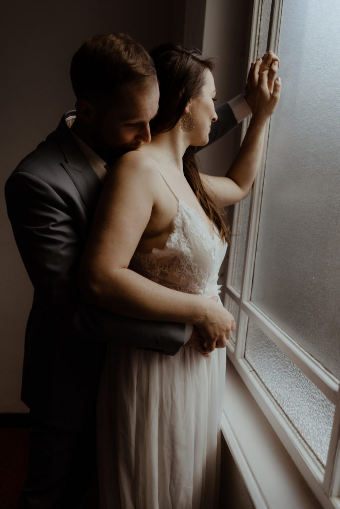 Pärchen beim After Wedding Shoot Berlin