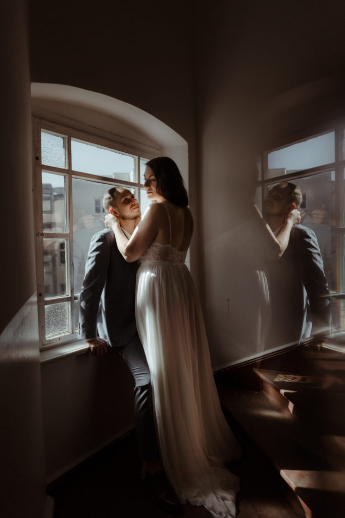 Hochzeitspaar beim After Wedding Shoot