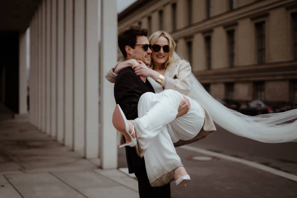 Hochzeitspaar Kabbalah Centre Berlin Hochzeit ©Christine Ladehoff Fotografie