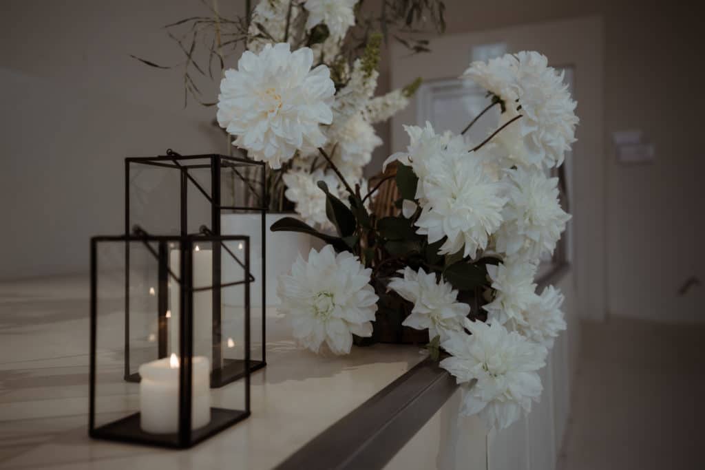 Blumen Kabbalah Centre Berlin Hochzeit ©Christine Ladehoff Fotografie