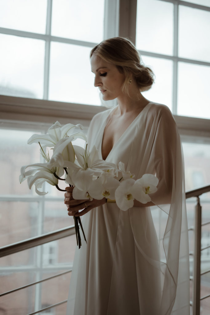 Brautstrauß bei Kabbalah Centre Berlin Hochzeit ©Christine Ladehoff Fotografie